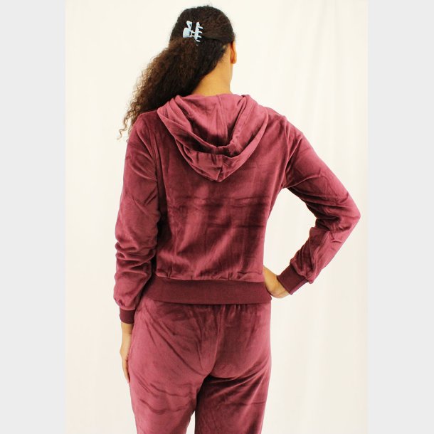 Veronika Velour Cardigan