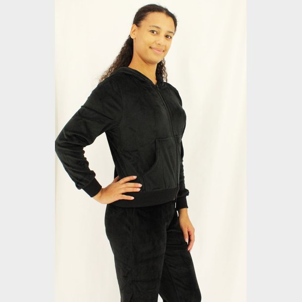 Veronika Velour Cardigan