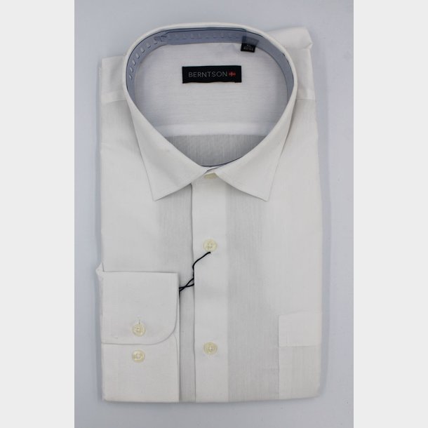 Rune Ensfarvet Skjorte L/