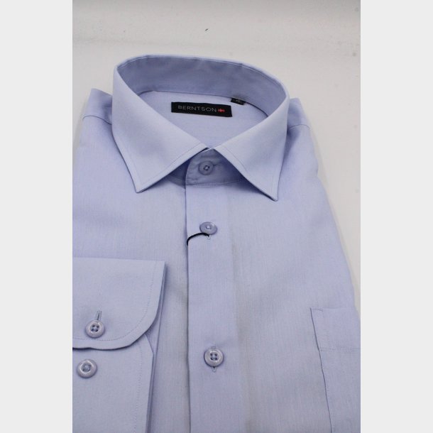 Rune Ensfarvet Skjorte L/