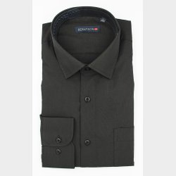 Rune Ensfarvet Skjorte L/