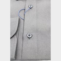 Rune Ensfarvet Skjorte L/