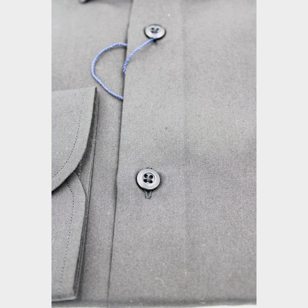 Rune Ensfarvet Skjorte L/