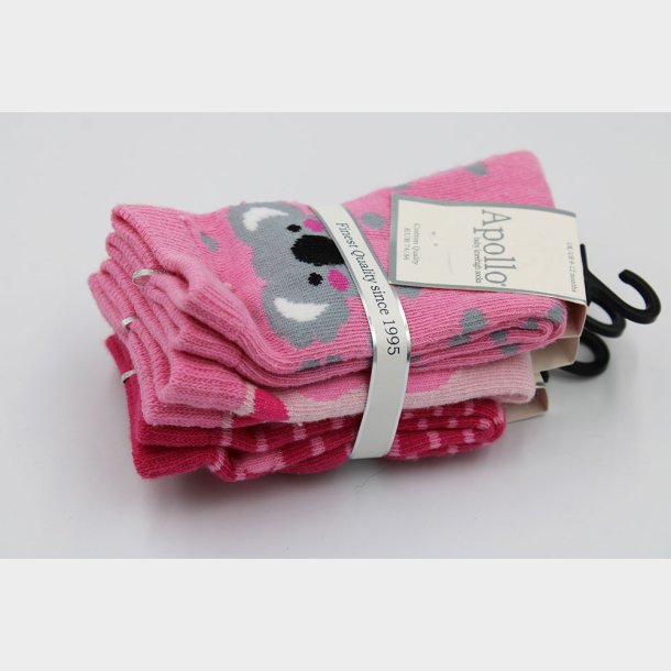 3-Pak Koala Knhje Strmper