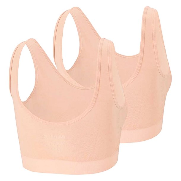 2-Pak Bamboo S�ml�s Vatteret Top