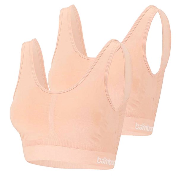 2-Pak Bamboo S�ml�s Vatteret Top