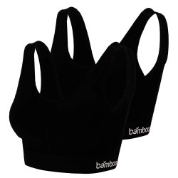 2-Pak Bamboo S�ml�s Vatteret Top