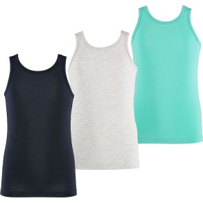 3-P Drenge Bambus Tanktop