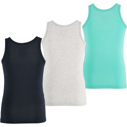 3-P Drenge Bambus Tanktop