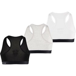 3-Pak Pige Bambus Top