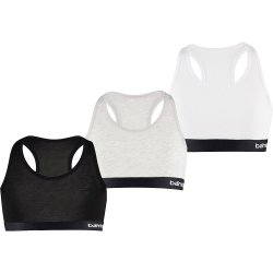 3-Pak Pige Bambus Top