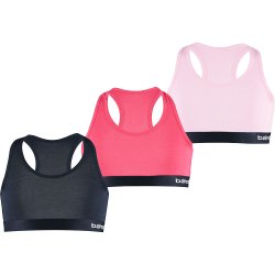 3-Pak Pige Bambus Top