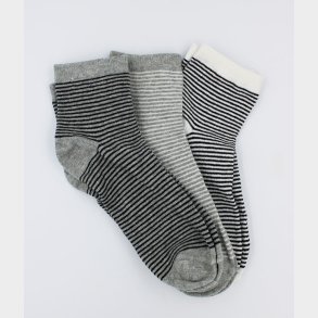 3-Pak Stribet Strmper