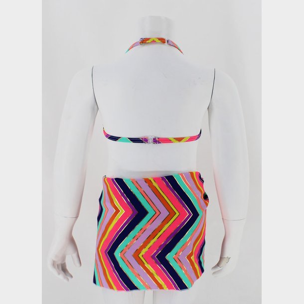 Zig-Zag Bikini M/Nederdel