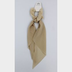 Scrunchie M/Trklde Ecru