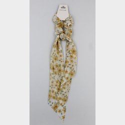 Scrunchie M/Trklde Ecru