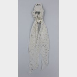 Scrunchie M/Trklde Ecru