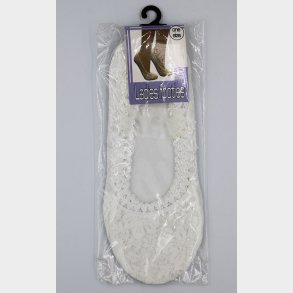 2-Par Dame Blonde Footies