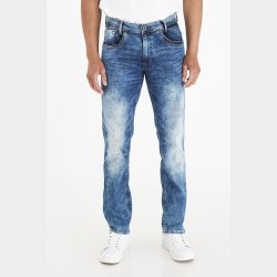 Hjalte Blizzard Fit Jeans | herre vasket denim jeans | Stretchy lyse denim jeans mænd herre størrelser | Herre denim jeans til mænd med elastik | Smart kvalitets lyse denim bukser