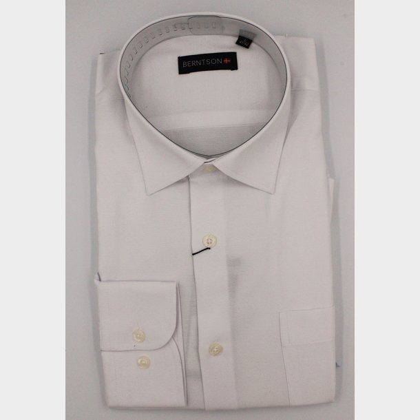 Oliver Ensfarvet Skjorte L/