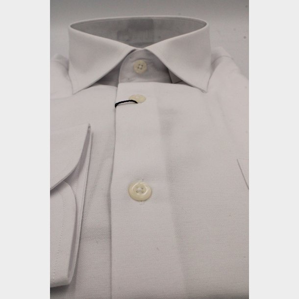 Oliver Ensfarvet Skjorte L/