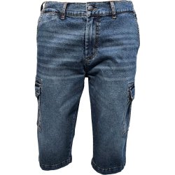Eliam Denim Cargo Capri