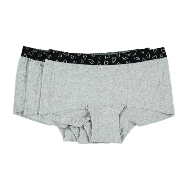 3-Pak Pige Hjerte Boxer