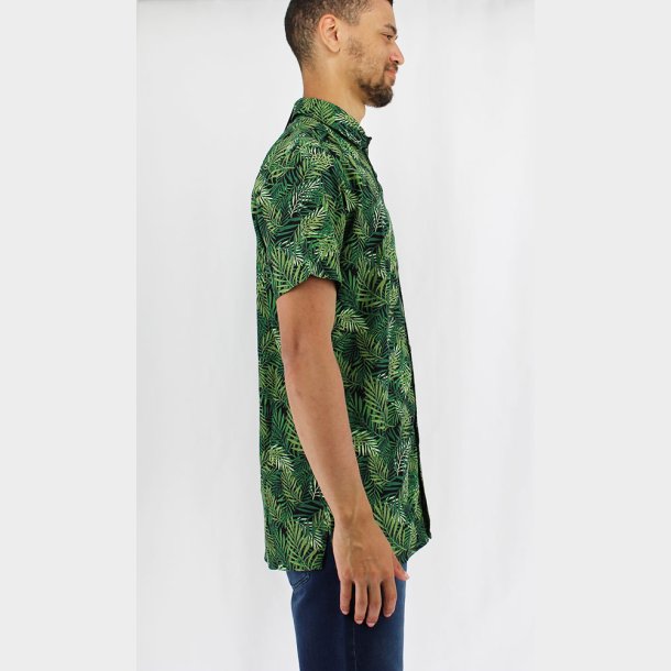 Tropiske Blade Hawaii Skjorte K/