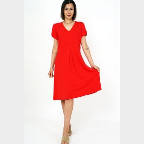 Cloe Ensfarvet Maveskjuler Kjole