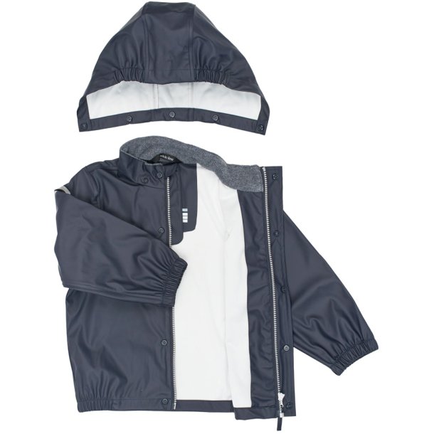 PU Regns�t M/Fleeceforet Hals