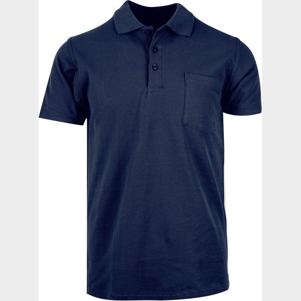 Lyon Unisex Polo M/Brystlomme