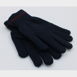 Strikket Strib Handske