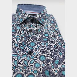 Paisley Skjorte K/