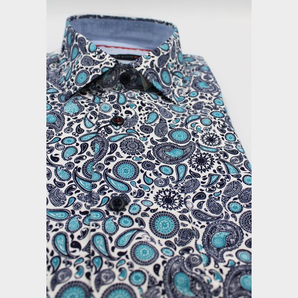 Paisley Skjorte K/