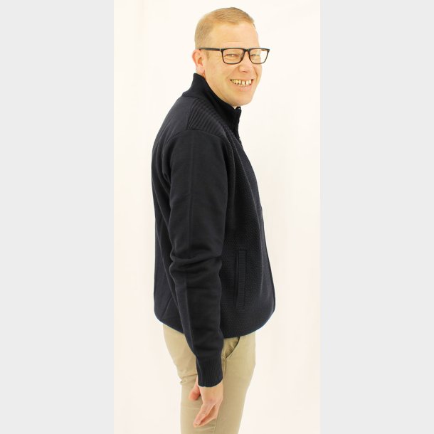 Rib Strik Cardigan