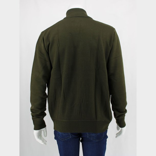 Rib Strik Cardigan