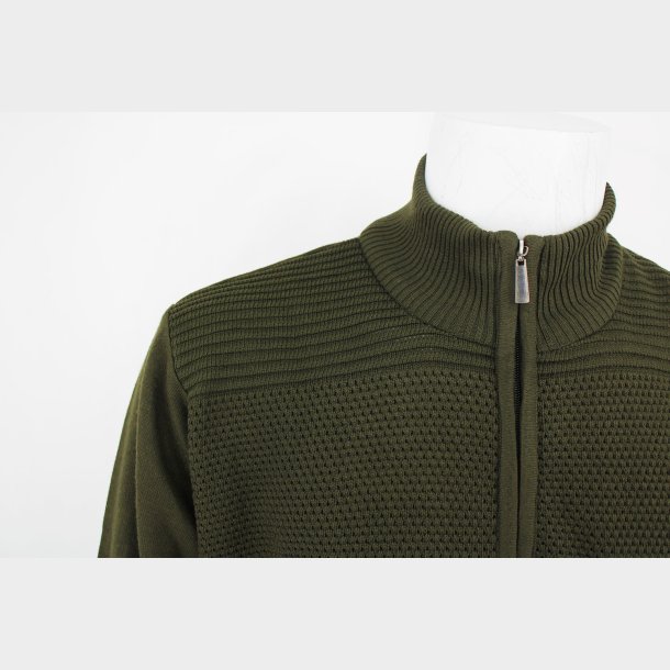 Rib Strik Cardigan