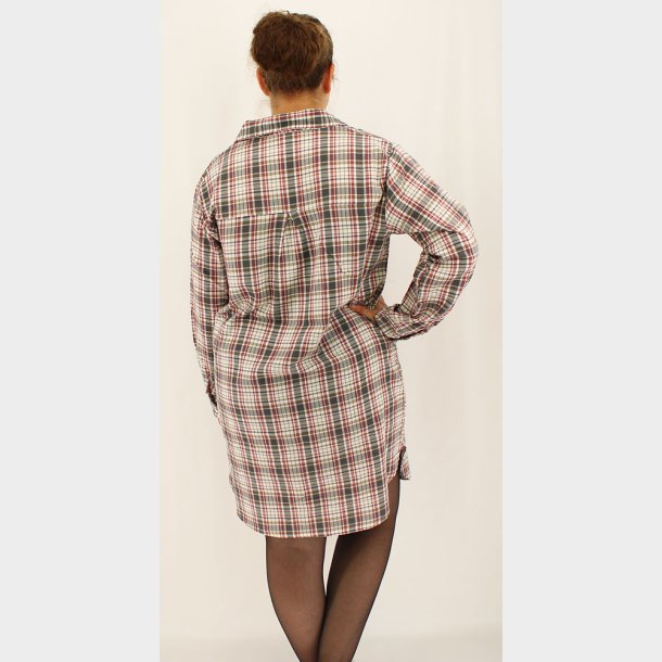 Dame Flannel Pyjamas Skjorte