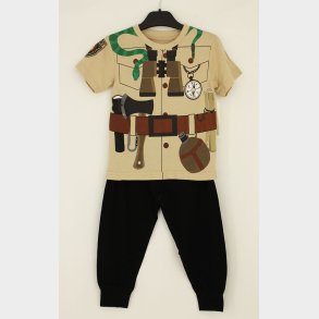 Safari Brne Pyjamas Opdagelsesrejsende