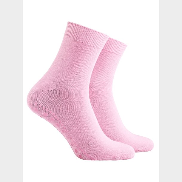 Anti-slip Kort Str�mpe M/Bl�d Manchet
