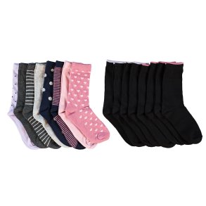 8-P Lilla/Pink Pige Strmper