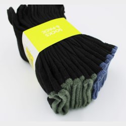 8-P Grn/Bl Drenge Strmper