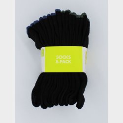 8-P Grn/Bl Drenge Strmper