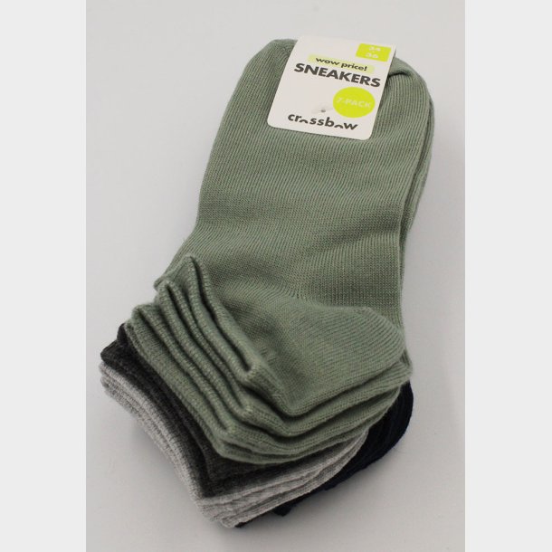 7-Pak Brne Ankelstrmper