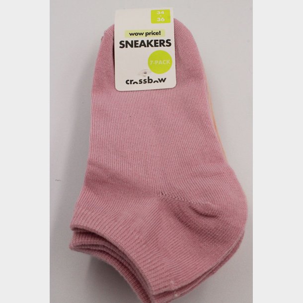 7-Pak Brne Ankelstrmper