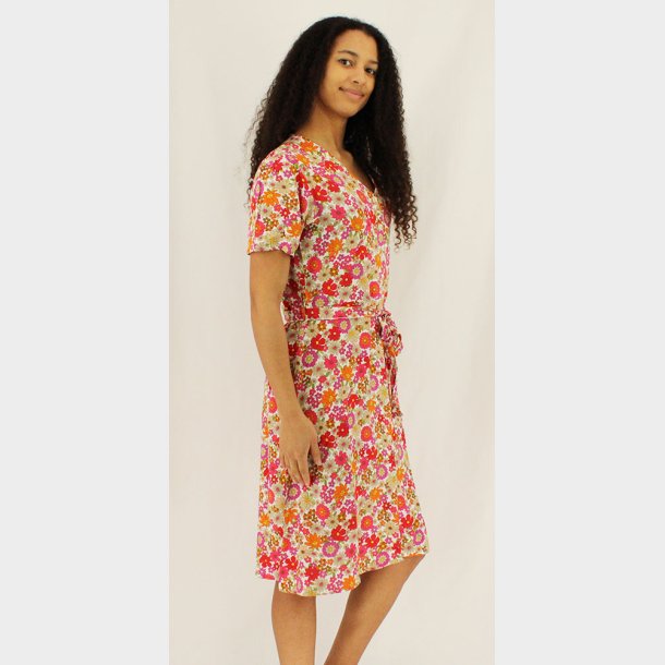 Regitse Blomstret Kjole