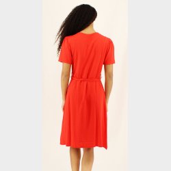 Regitse Ensfarvet Kjole