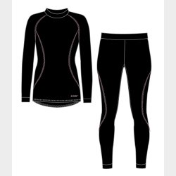 Bambus Skiundert�j Dame