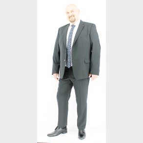 Magnus Sort Habitjakke Normal