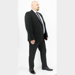 Magnus Sort Habitjakke Kort